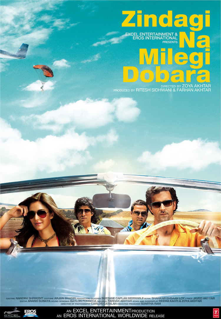Zindagi Na Milegi Dobara (2011) Hindi 1080P Bluray X264 Dd5 1 Esub - Mkvcinemas
