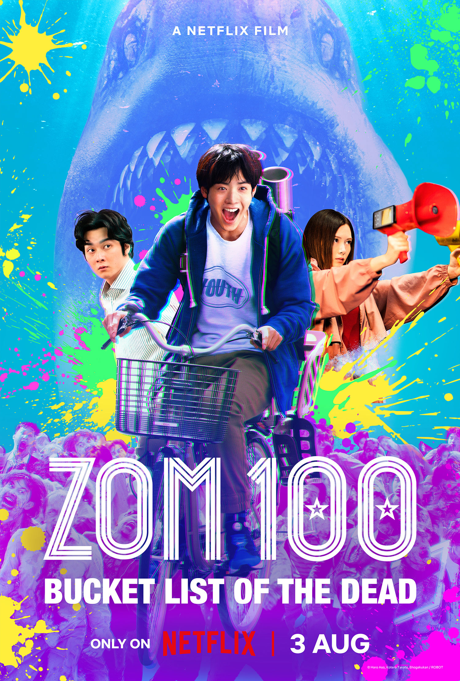 Zom 100 Bucket List Of The Dead (2023) 1080P Nf-Web X265 Hevc Msubs [Multi Audio][Hindi 5 1 Japanese 5 1 English 5 1] -Msmod