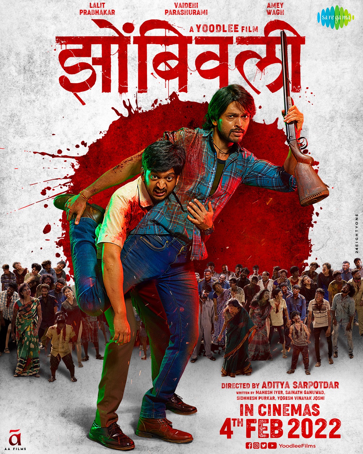 Zombivli (2022) Marathi 1080P Zee5 Webrip X264 Dd2 0 Esub -Dmv