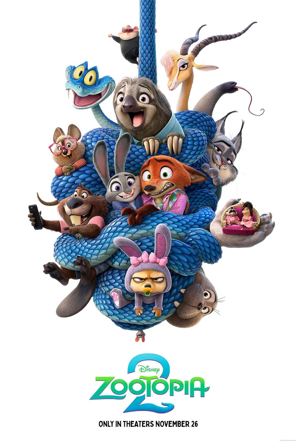 Zootopia 2 (2025) 720P Bluray X264 Esub [Dual Audio][Hindi 5 1 English 5 1] -Msmod